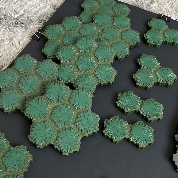 Heroscape Terrain Game Tiles Pieces Replacement - Picture 7 of 8